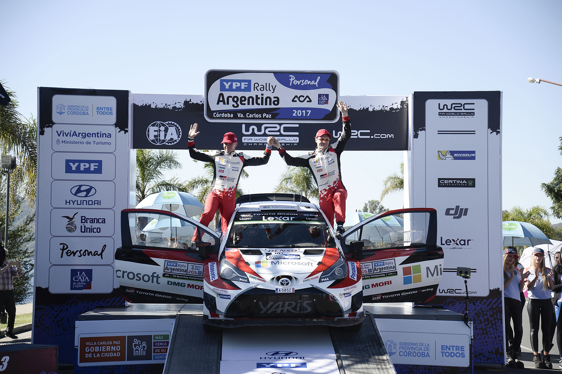 Miikka Anttila / Jari-Matti Latvala, driver; 2017 WRC Round 5 RALLY ARGENTINA