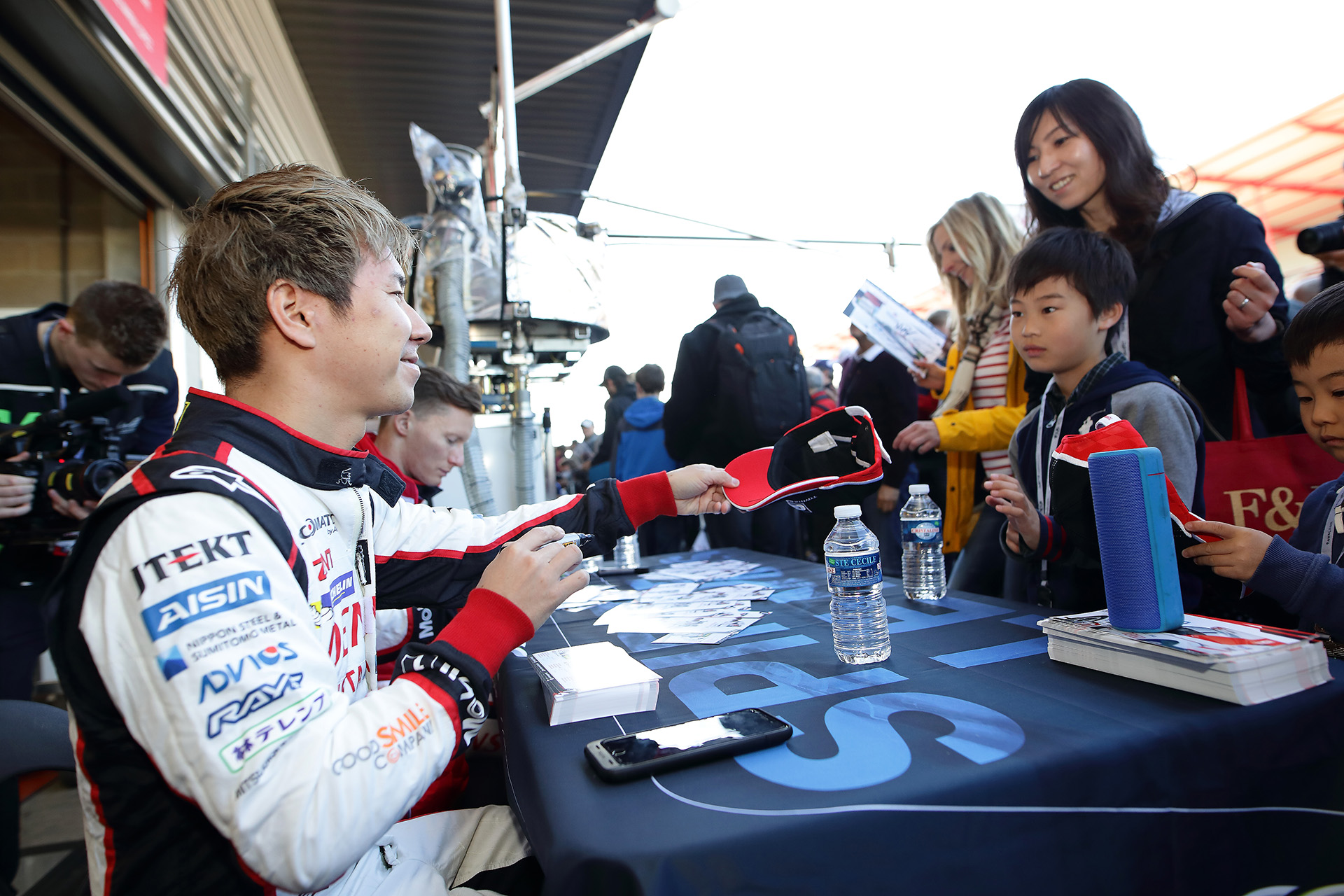 Kamui Kobayashi / Mike Conway, driver; 2017 WEC Round 2 Spa