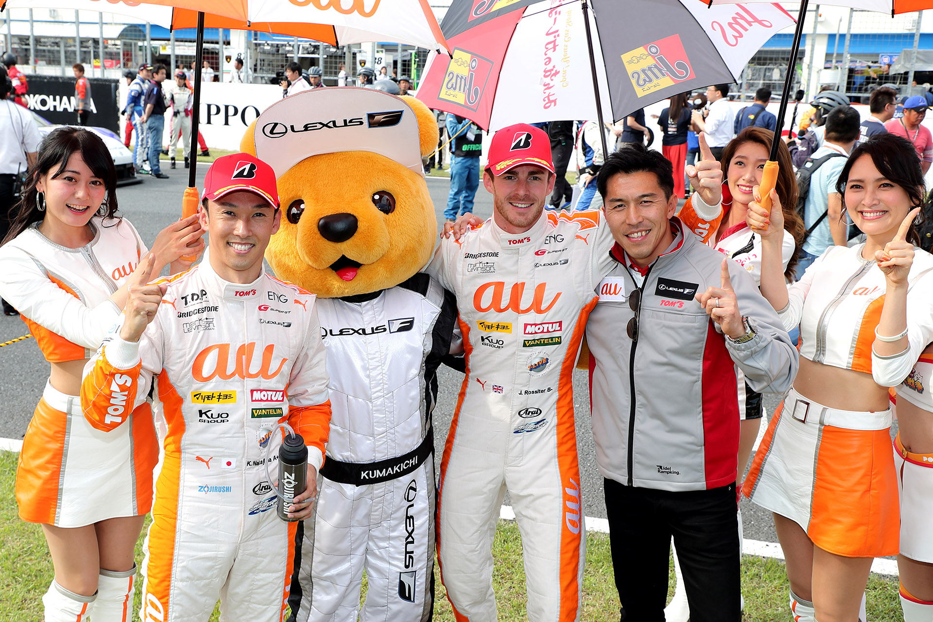 【ドライバー】中嶋 一貴／ジェームス・ロシター／【監督】伊藤 大輔 SUPER GT 第3戦 SUPER GT in KYUSHU 300km