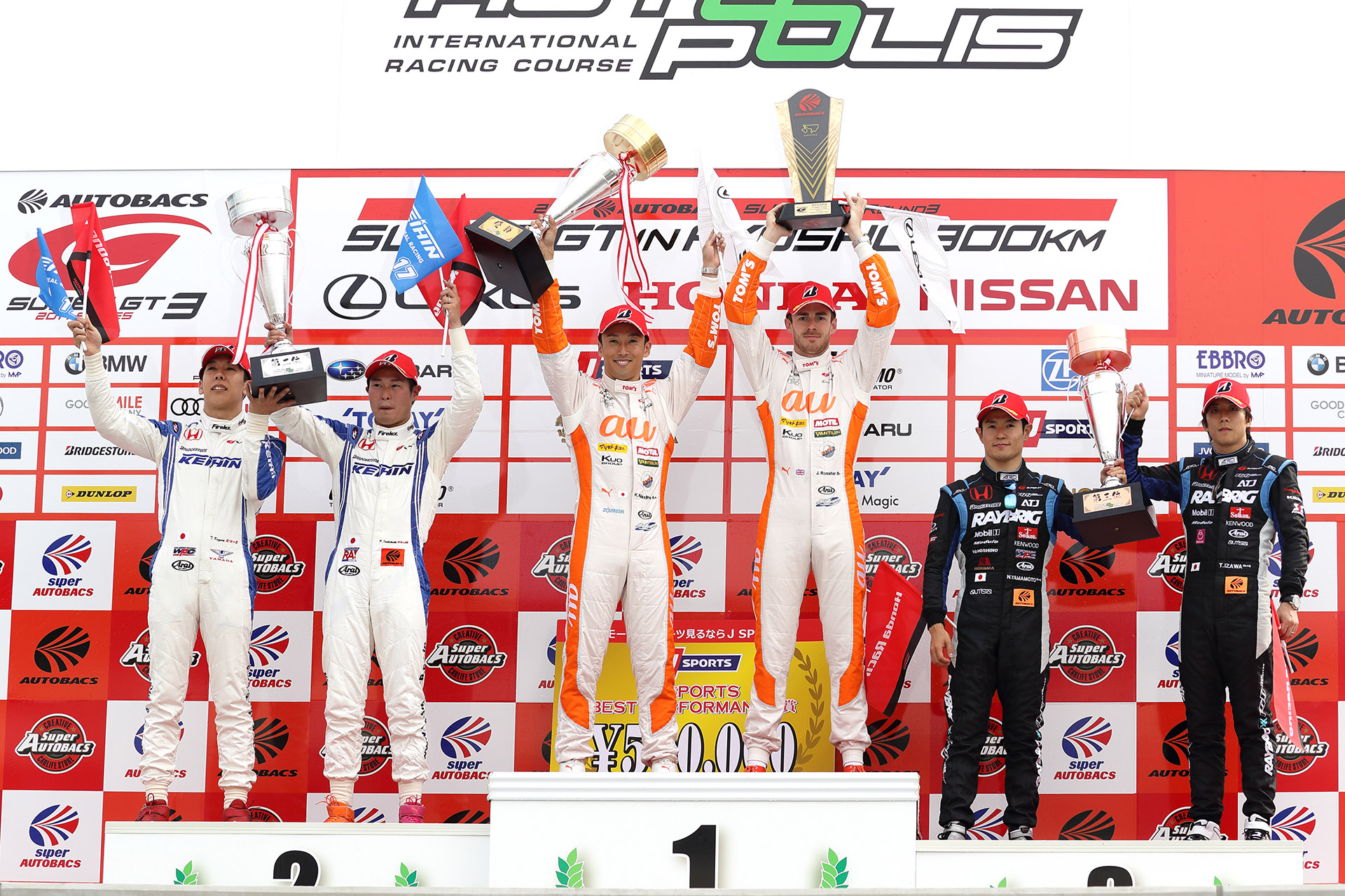 【ドライバー】中嶋 一貴／ジェームス・ロシター SUPER GT 第3戦 SUPER GT in KYUSHU 300km