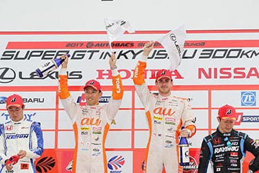 【ドライバー】中嶋 一貴／ジェームス・ロシター SUPER GT 第3戦 SUPER GT in KYUSHU 300km