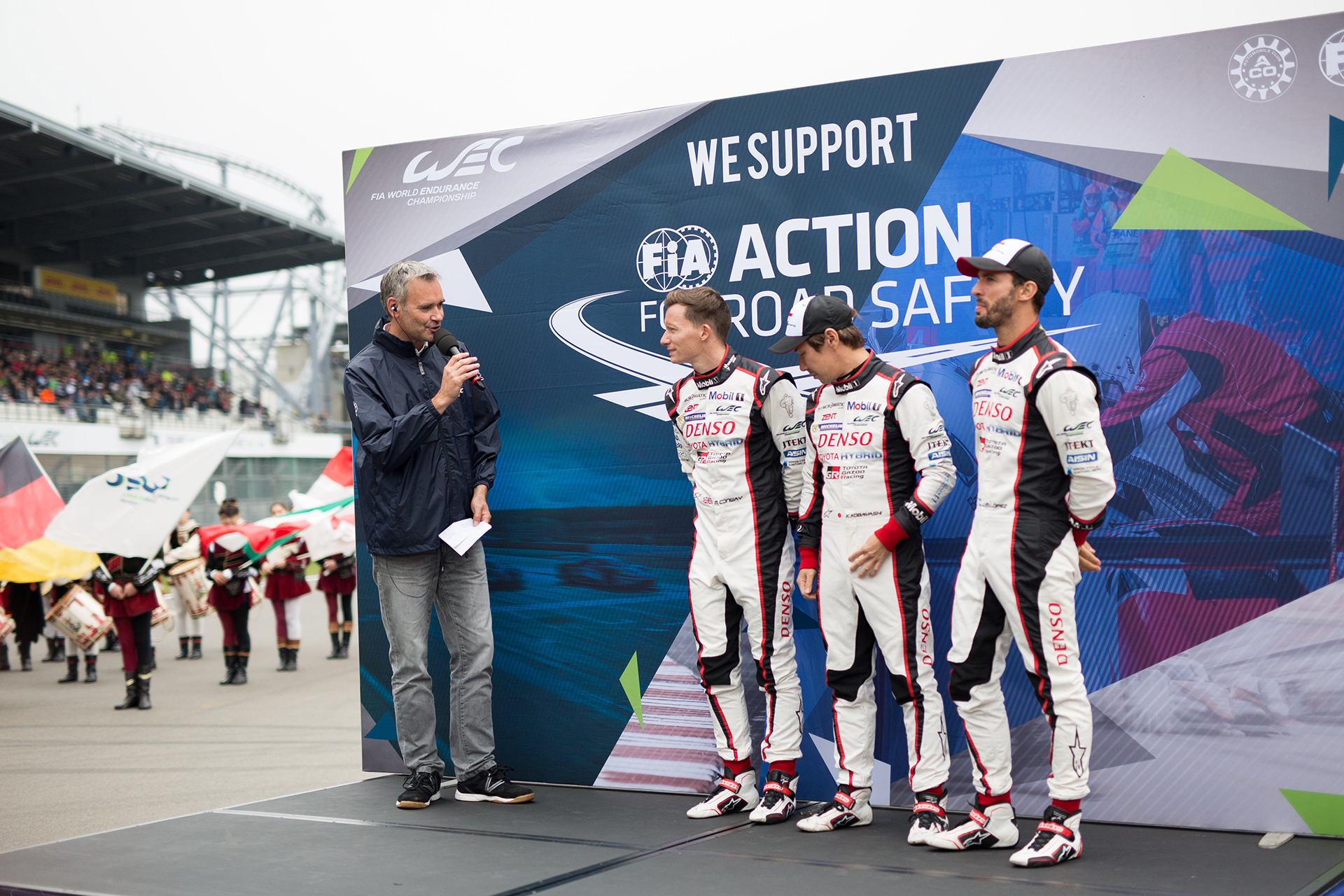 Mike Conway / Kamui Kobayashi / José María López, driver; 2017 WEC Round 4 Nürburgring