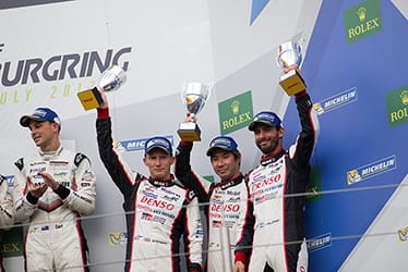 Mike Conway / Kamui Kobayashi / José María López, driver; 2017 WEC Round 4 Nürburgring