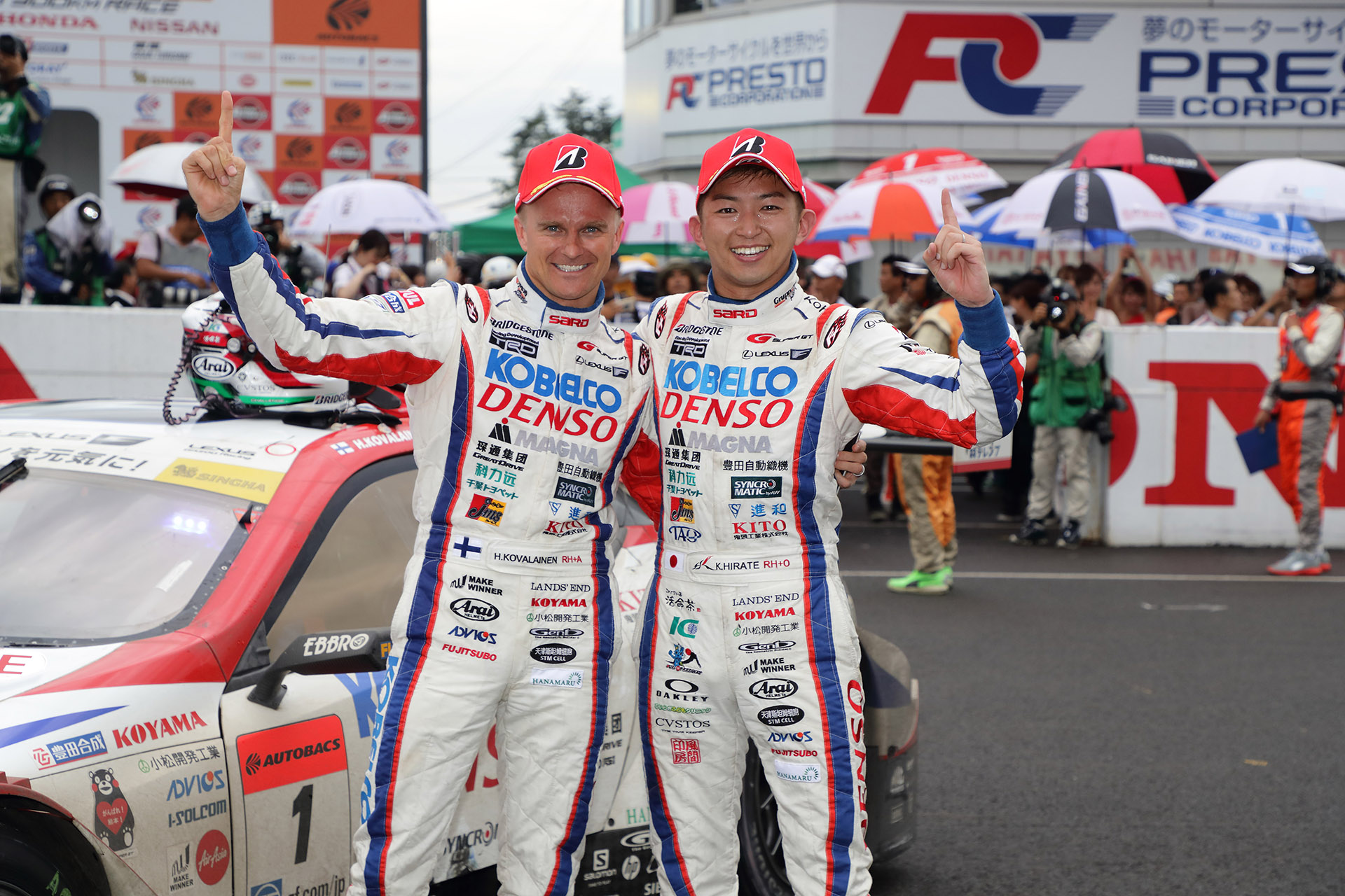 ドライバー】ヘイキ・コバライネン／平手 晃平 SUPER GT 第4戦 SUGO GT