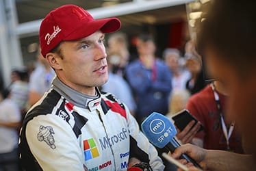 Jari-Matti Latvala, driver; 2017 WRC Round 9 RALLY FINLAND