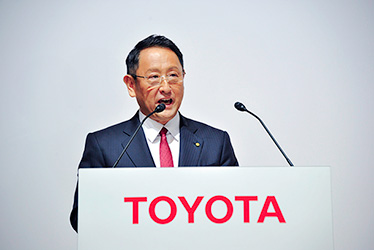Toyota President and CEO Akio Toyoda