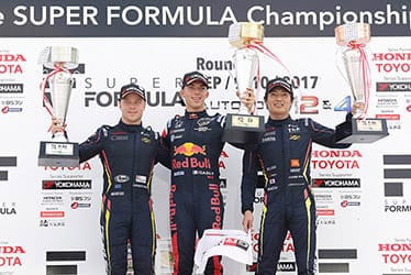 【ドライバー】フェリックス・ローゼンクヴィスト／大嶋 和也 SUPER FORMULA 2017年 第5戦 オートポリス