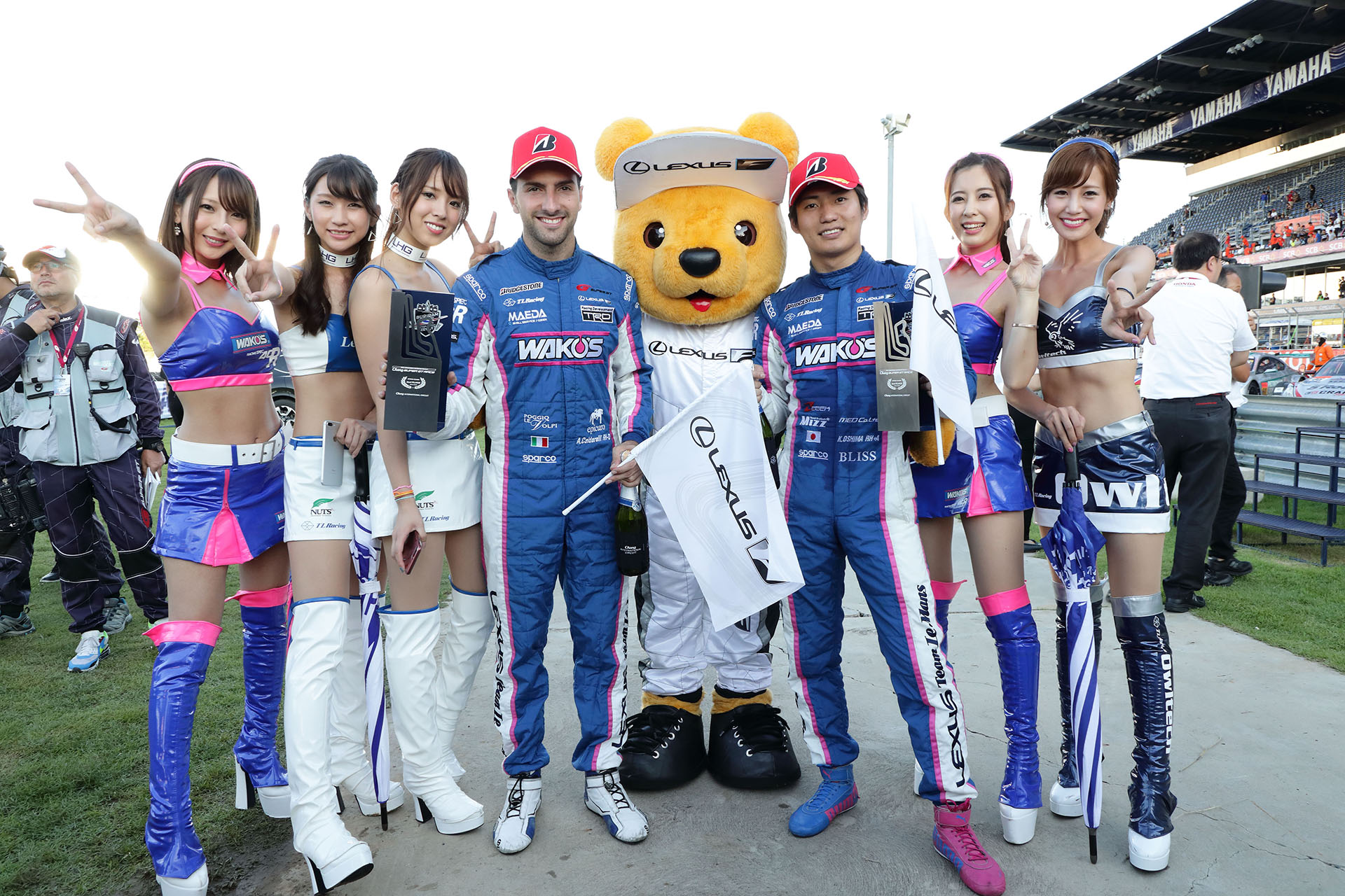 【ドライバー】アンドレア・カルダレッリ／大嶋 和也 SUPER GT 第7戦 タイ Chang SUPER GT RACE