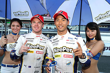 【ドライバー】ニック・キャシディ／平川 亮 SUPER GT 第7戦 タイ Chang SUPER GT RACE