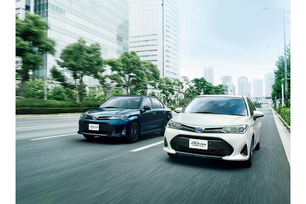 TOYOTA、カローラフィールダーならびにカローラアクシオを