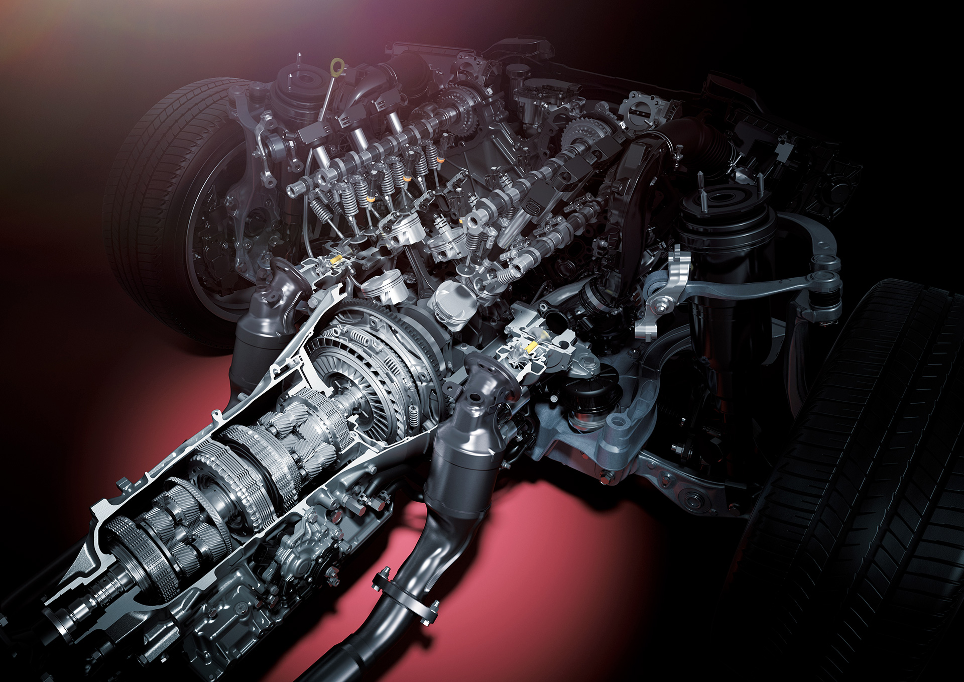 3.5-liter, twin-turbo V6 engine and Direct Shift-10AT
