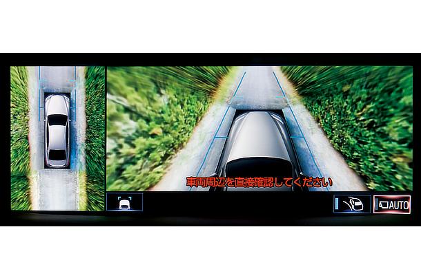 Panoramic View Monitor (side clearance view function)