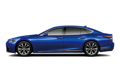 LS 500h "F SPORT" (in "Heat Blue Contrast Layering")