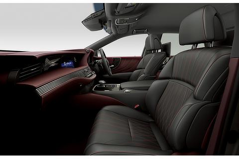 LS 500h "EXECUTIVE" (with "Crimson & Black" interior)