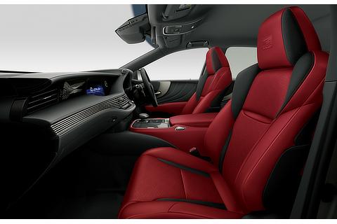 LS 500h "F SPORT" (with "Flare Red" interior)