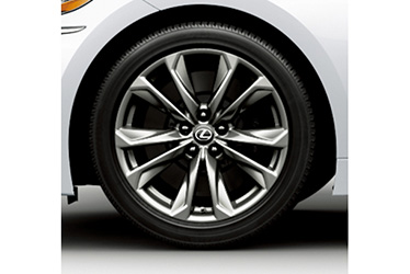 20-inch aluminum wheel (F SPORT exclusive)