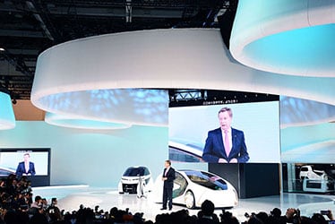 Toyota's Press Conference at the 2017 Tokyo Motor Show