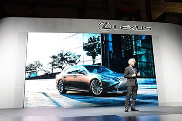 Tokyo Motor Show 2017 Lexus Press Day Presentation
