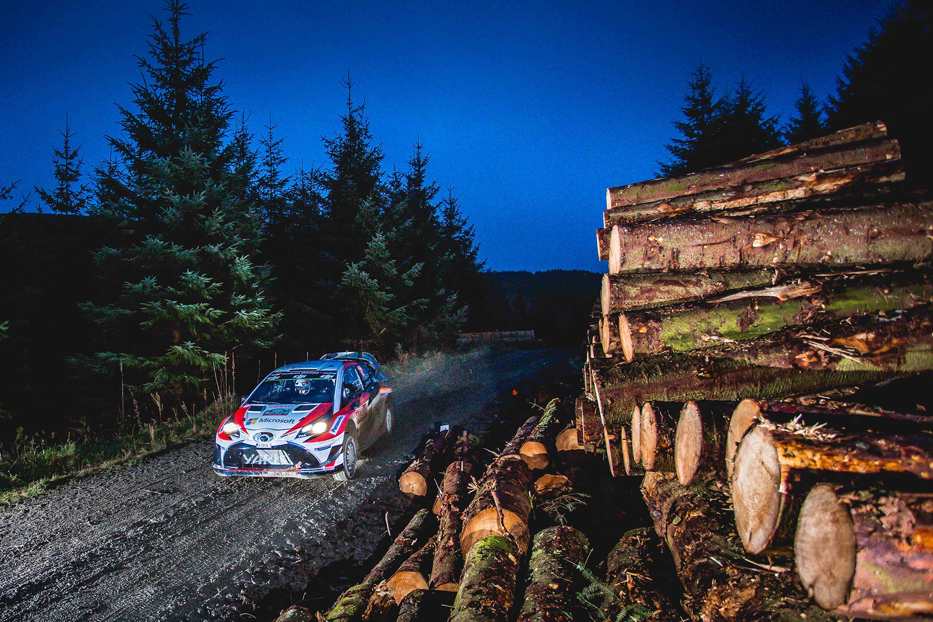 2017 WRC Round 12 RALLY GB