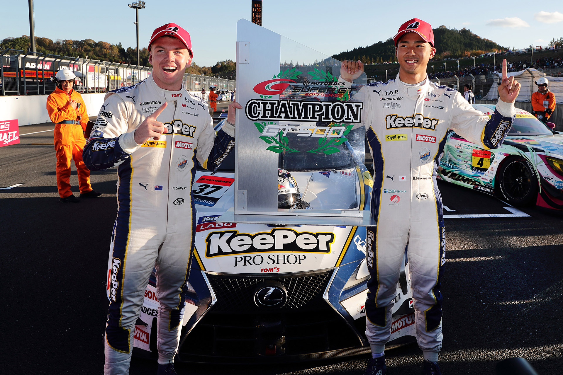 【ドライバー】ニック・キャシディ／平川 亮 SUPER GT 第8戦 もてぎ MOTEGI GT GRAND FINAL