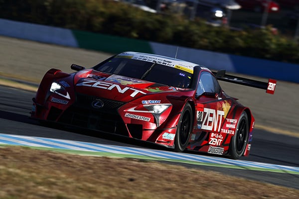 最終戦で3位表彰台を獲得したZENT CERUMO LC500 38号車(立川祐路/石浦宏明)