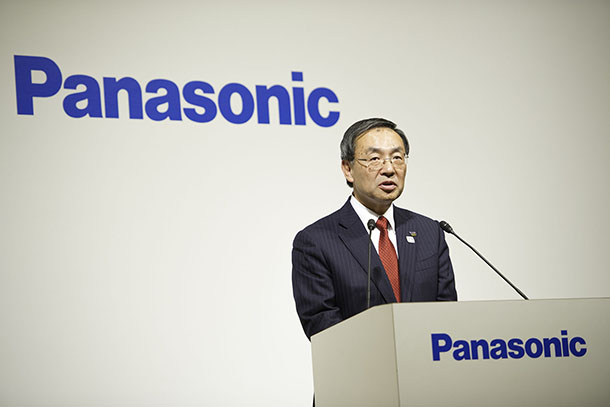 Panasonic President and CEO Kazuhiro Tsuga