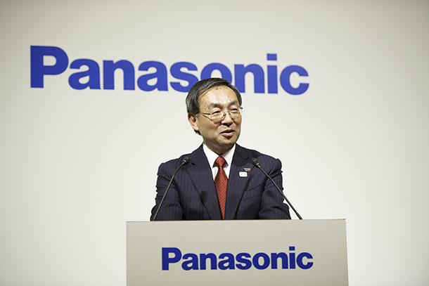 Panasonic President and CEO Kazuhiro Tsuga