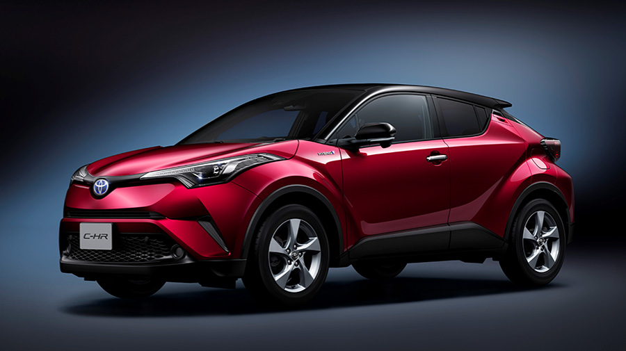 Toyota C-HR leads the pack as the top-selling new SUV in 2017