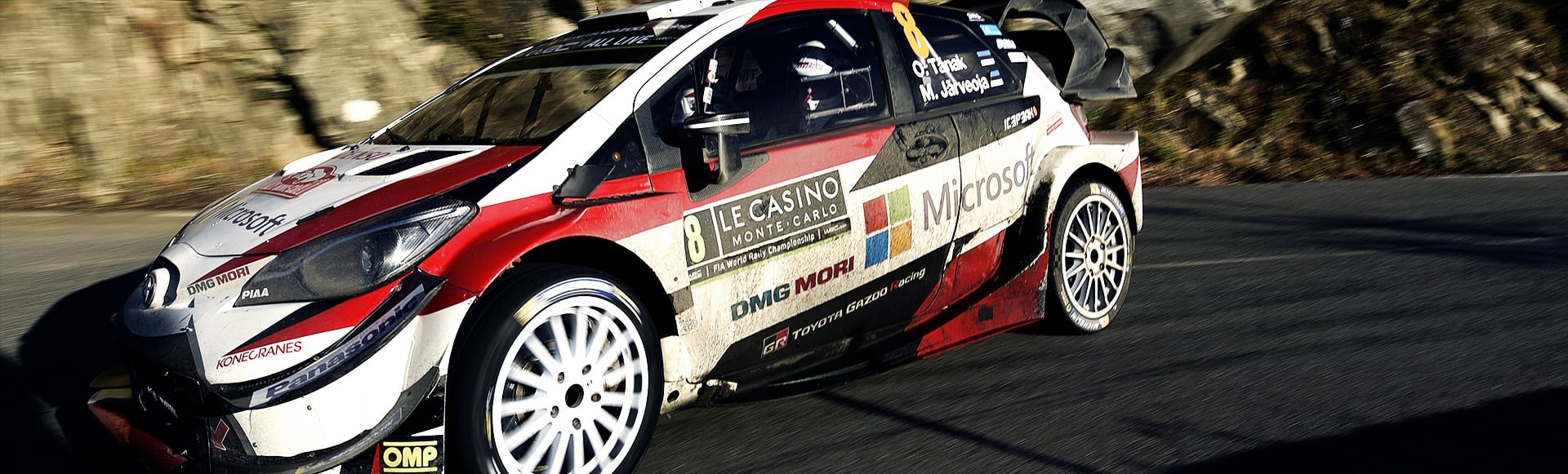 WRC 第1戦 ラリー・モンテカルロ デイ4 ヤリスWRC初戦のタナックが総合2位 ラトバラは総合3位に入り、好調にシーズンスタートをきる
