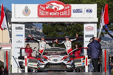 Martin Järveoja / Ott Tänak, driver; 2018 WRC Round 1 RALLYE MONTE-CARLO