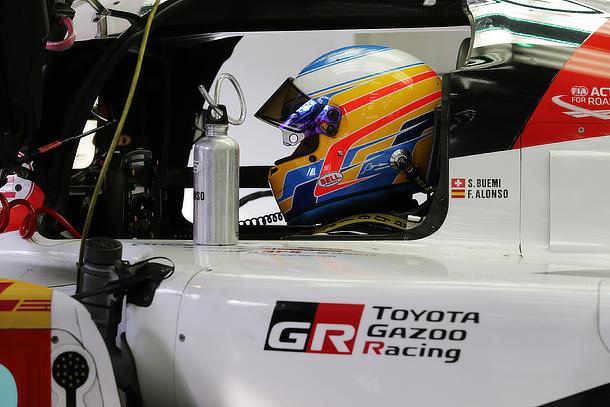 Fernando Alonso in TS050 HYBRID