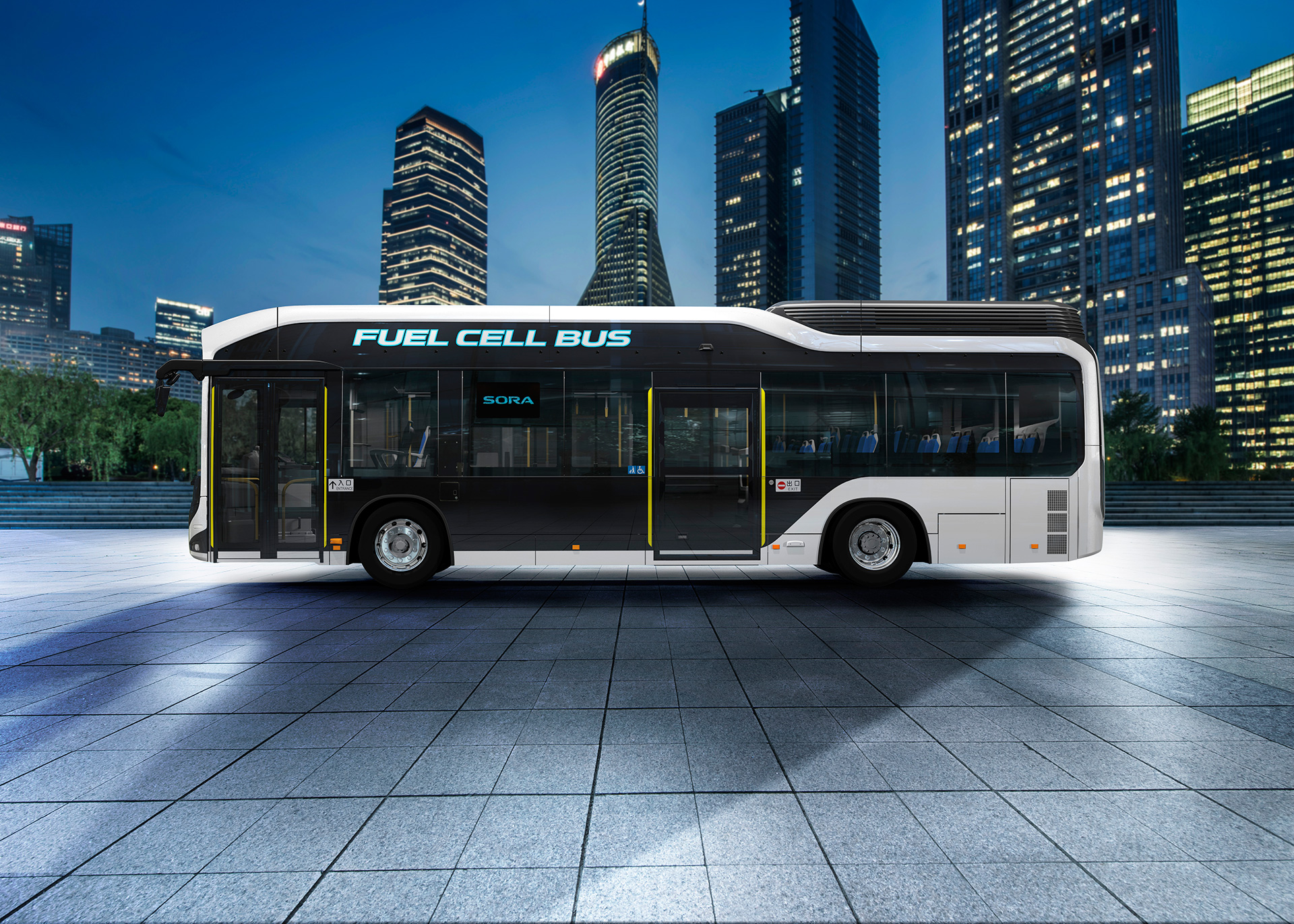 三菱ふそうトヨタ 燃料電池バス FC-BUS SORA ソラ 社内資料 カタログ