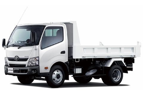 ダイナ TECS建設用ダンプ（ワイドキャブ・11尺デッキ・高床・4t積・2WD）＜オプション装着車＞