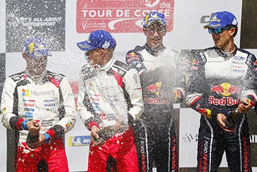 Martin Järveoja / Ott Tänak, driver; 2018 WRC Round 4 RALLY FRANCE