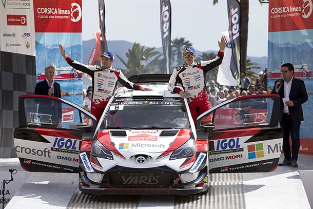 Martin Järveoja / Ott Tänak, driver; 2018 WRC Round 4 RALLY FRANCE
