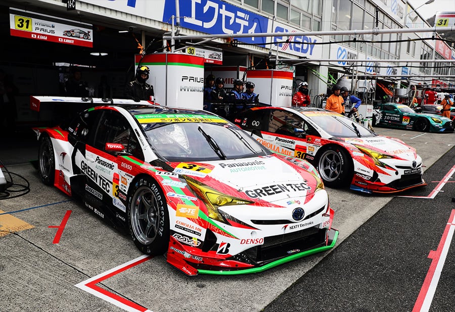 SUPER GT 第1戦 OKAYAMA GT 300km RACE 平川／キャシディ組LEXUS LC500