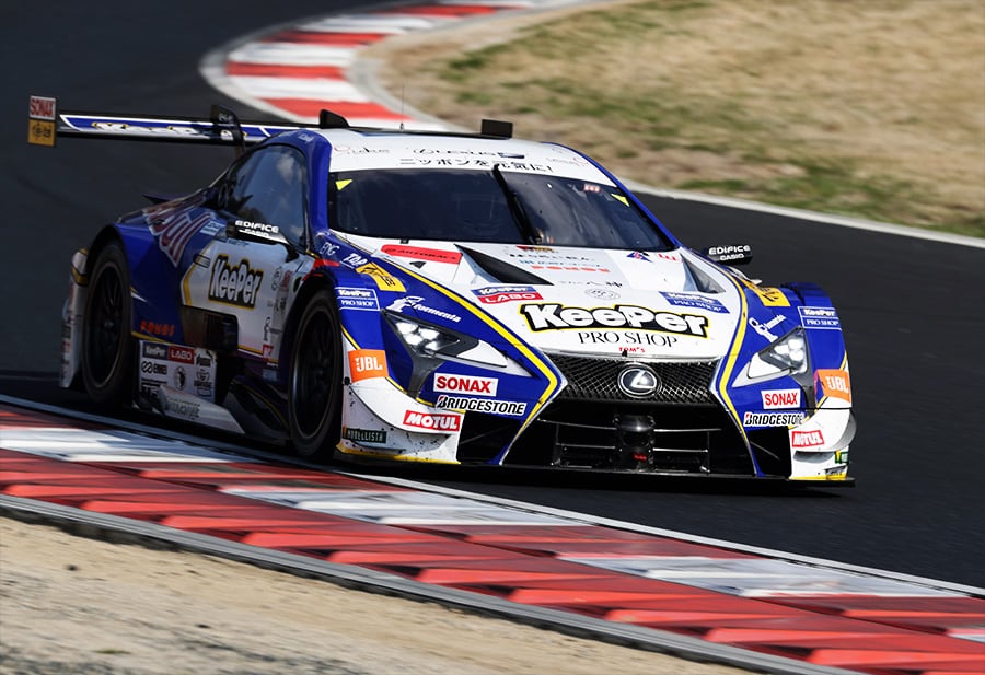 SUPER GT 第1戦 OKAYAMA GT 300km RACE 平川／キャシディ組LEXUS LC500