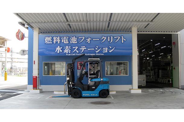 FCフォークリフト用水素ステーション