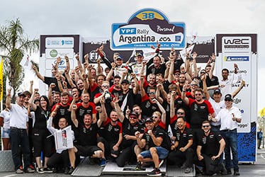 【WRC 2018年 チーム】 2018 WRC Round 5 RALLY ARGENTINA