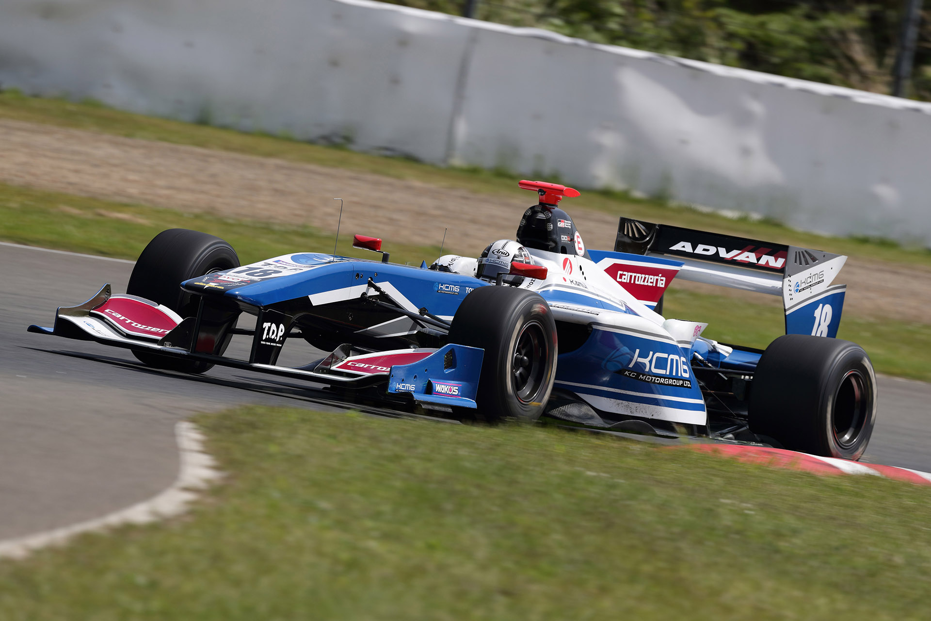 2018年全日本スーパーフォーミュラ選手権第3戦SUGO セーフティカー導入