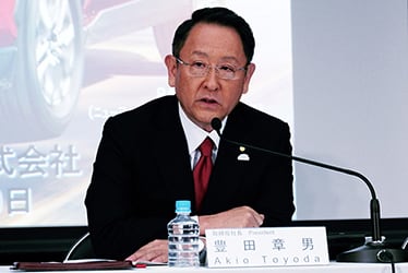 Akio Toyoda, President, Member of the Board of Directors