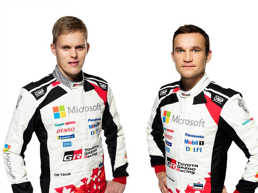Ott Tänak and Martin Järveoja