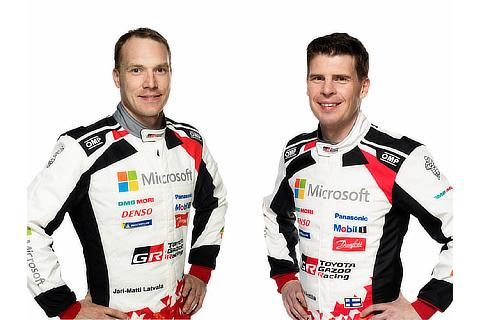 Jari-Matti Latvala and Miikka Anttila