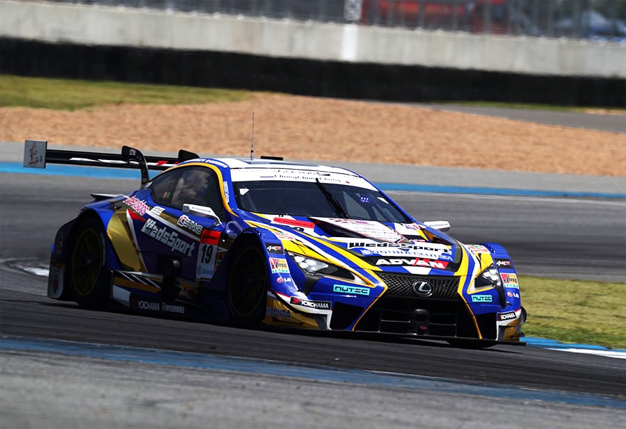 WedsSport ADVAN LC500 19号車（国本 雄資／山下 健太）