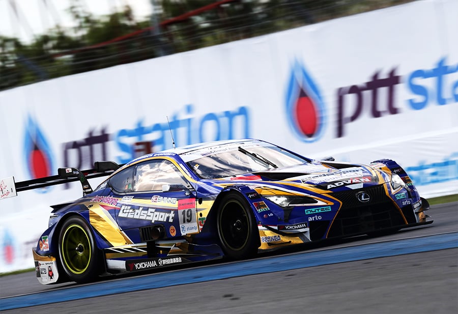 WedsSport ADVAN LC500 19号車（国本 雄資／山下 健太）