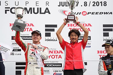 【ドライバー】ニック・キャシディ／【監督】近藤 真彦 スーパーフォーミュラ 2018年 第4戦 富士