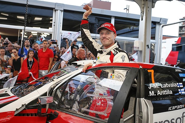 Jari-Matti Latvala, driver; 2018 WRC Round 8 RALLY FINLAND