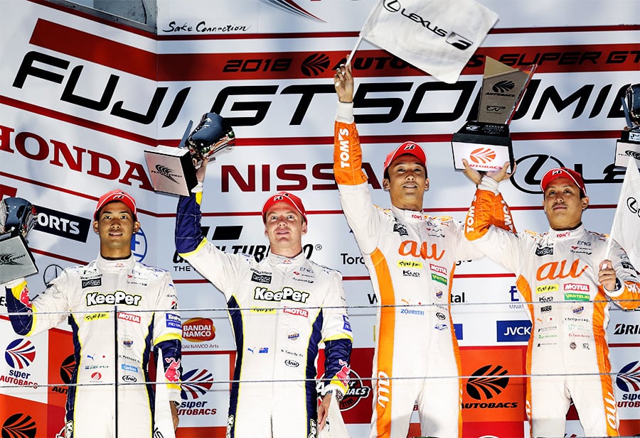 SUPER GT 第5戦 FUJI GT 500mile RACE 中嶋 一貴／関口 雄飛組 LEXUS