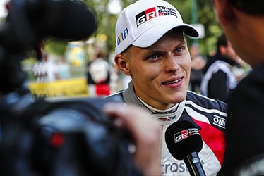 Ott Tänak, driver; 2018 WRC Round 9 RALLYE DEUTSCHLAND
