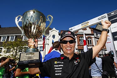 Shigeki Tomoyama, GAZOO Racing Company President; 2018 WRC Round 9 RALLYE DEUTSCHLAND